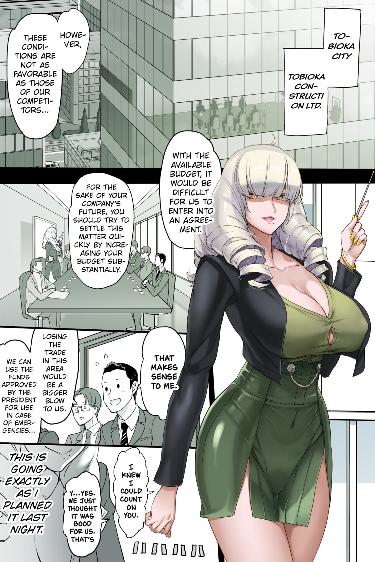 Hentai Manga Comic-Business Question-Read-2